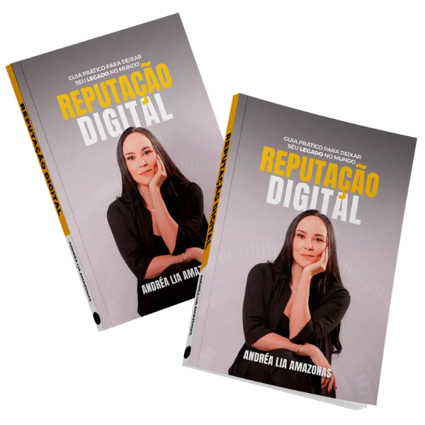 Livro Reputação Digital, de Andréa Lia Amazonas